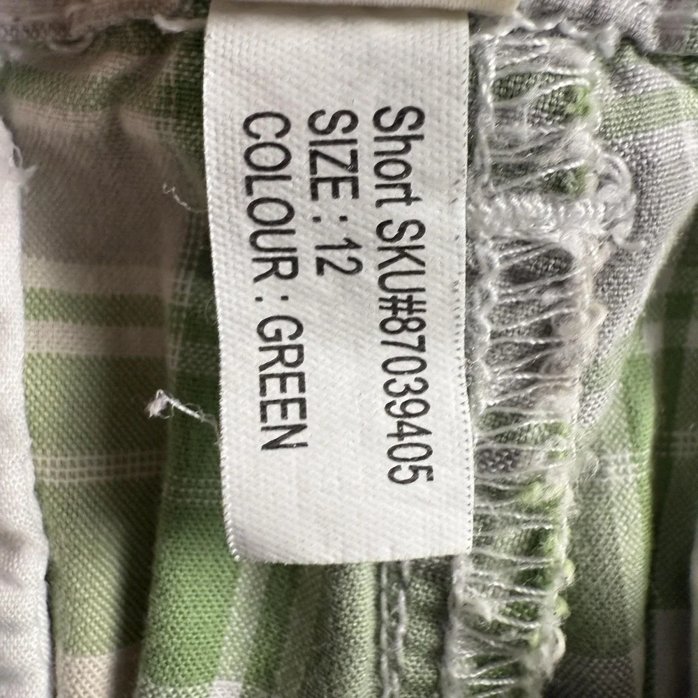 Y2K Abercrombie Girls Bermuda Shorts 12 Y2K Cotton‎ Preppy Old Money 2000s